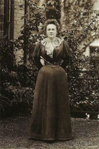 Porträt von Clara Zetkin