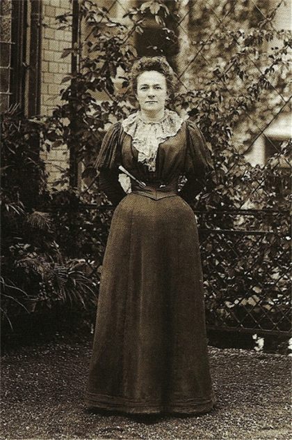 Porträt von Clara Zetkin